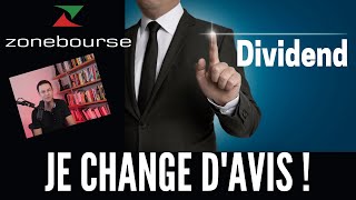 Je change davis sur les dividendes [upl. by Yacov]