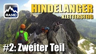 Hindelanger Klettersteig 2 Fotogene Gratkletterei Allgäu GoPro HD  Abenteuer Alpin 2013 12 [upl. by Weidman]