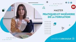 MASTER MENTION PRATIQUES ET INGÉNIERIE DE LA FORMATION  INSPE Nice [upl. by Anselme]