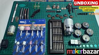 cheapest electronics components from maker bazar [upl. by Adnama648]