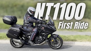 First ride 2023 Honda NT1100 Worth the change [upl. by Tterag432]