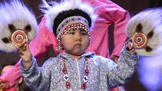 Yupik drumming and dancing at AFN [upl. by Steffin]