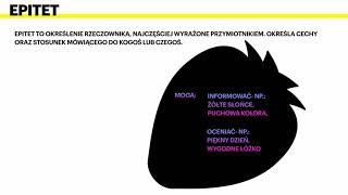 Środki poetyckie [upl. by Thibault]