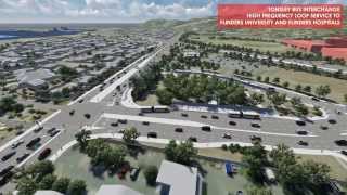 DPTI Tonsley Rail Extension animation [upl. by Lleira746]