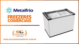 Linha de Freezers Horizontais Nextgen Supra Metalfrio  Salvador Comercial [upl. by Lusar]