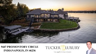 9447 Promontory Cir Indianapolis  Stunning Geist Waterfront 5 Bed 4 Full Bath Ranch W Walkout [upl. by Itirp]