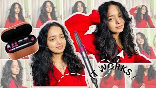 My 15Mins Dyson AirWrap Hair Routine for Perfectly Styled Hair  Easy Blowout  Okainfluencer [upl. by Boatwright]