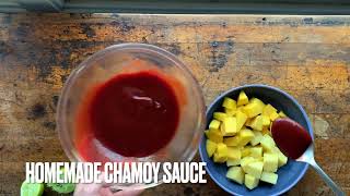 EASY HOMEMADE CHAMOY SAUCE MADE WITH FRESH NATURAL INGREDIENTS  MAKE FOR MARGARITAS OR FRUIT [upl. by Iolenta]