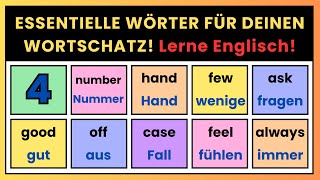 4Erweiter dein Englisch 50 essentielle Wörter mit deutschen Übersetzungen und Beispielsätzen [upl. by Shaffert]