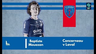 Baptiste Mouazan vs Laval  2023 [upl. by Hazem]