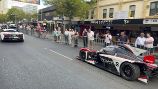 Adelaide Motorsport Festival Street Party 2024 all cars entry [upl. by Retluoc931]