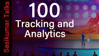 100 Tracking and Analysis  Sasikumar Talks [upl. by Carolle]