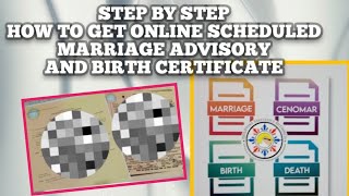 MARRIAGE ADVISORY AND BIRTH CERTIFICATE ONLINE SCHEDULE PSA MAIN [upl. by Anirbes963]