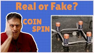 Coin spin experiment Is it real science or fake [upl. by Adnerol]