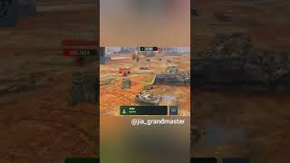 2vs1 worldoftanksblitz wotblitz jiagrandmaster gameplay [upl. by Anwahsar]