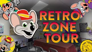 Chuck E Cheese  Retro Zone Tour Pineville NC [upl. by Enilekcaj776]