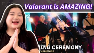 Grabbitz bbno and More  2023 Valorant Champions Opening Ceremony REACTION [upl. by Iralav]