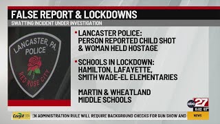 Swatting call leads to school lockdown [upl. by Boehike]