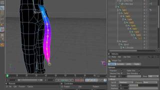 Cinema 4D Rigging 05  Creating an IKSpline with Controls [upl. by Ayian527]