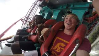 Knotts Berry Farm Rides with GoPro [upl. by Ikuy]