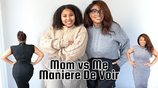 Maniere De Voir WINTER SALE Mommy vs Me Challenge  US Size 12 [upl. by Ailegna]