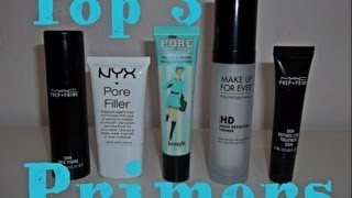 Top 5 Primers Para Rosto [upl. by Bianchi714]