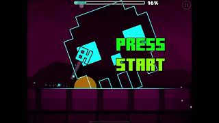 Beating press start geometry dash subzero and with 3 coins [upl. by Kayla]