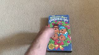 The Berenstain Bears’ Christmas Tree 1990 VHS [upl. by Tichonn]