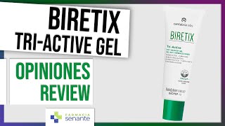 BIRETIX Tri Active GEL ☘ OPINIONES Biretix Gel Tri Active 💚FARMACIA SENANTE [upl. by Casia]