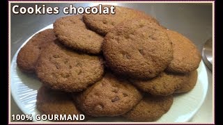 🍰 Cookies au chocolat 🍰 Le goûter favori des enfants  Recette facile sans robot [upl. by Smukler247]