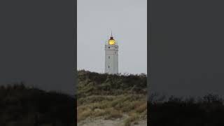 Blavands Huk  Leuchtturm in West Jütland Dänemark [upl. by Ruhtracm]