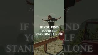 Youre LEADING The Way Alonemotivation facts quotes leading selfimprovement [upl. by Consalve311]