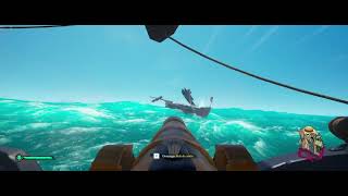 Sea of thieves PVP BRIG VS VETERANOS  LA TRIPLE CANNON KILL [upl. by Trevethick]