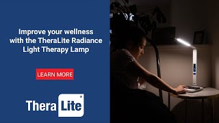 Theralite Radiance Light Therapy Lamp Product Video [upl. by Hirai]