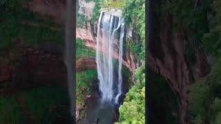 Siniashan waterfallchina amp the tauterbrunned ampstudlagit canyon with old music [upl. by Aisylla]