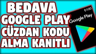 BEDAVA GOOGLE PLAY KOD ALMA [upl. by Airyk]