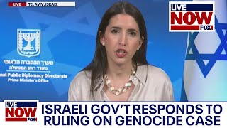 Israel genocide ruling Govt react to ICJ world court decision on Gaza Hamas war  LiveNOW from FOX [upl. by Eillehs490]