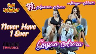 College Romance Cast Fun Segment  Apoorva Arora Gagan Arora Shreya Mehta  Exclusive  FilmiBeat [upl. by Shela]