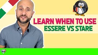 Essere vs Stare When to Use Essere and Stare Difference Between Essere and Stare in Italian [upl. by Nirrol]