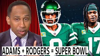 SUPER BOWL or BUST Davante Adams  Aaron Rodgers  Jets future  Stephen A on if a new champion [upl. by Nomyad]