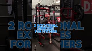 Rotational Exercises for Pitchers gym baseball baseballworkout baseballexercises pitchfaster [upl. by Zitella]