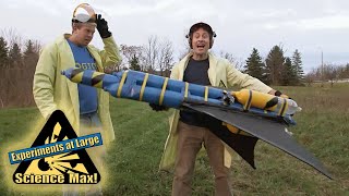 How High Can an Air Powered Rocket Go 🚀 Maxed Out Experiments  Science Max [upl. by Atyekram]