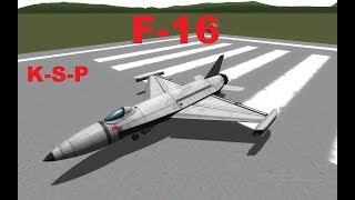 Kerbal Space Program F16 Tutorial EASY [upl. by Ah849]