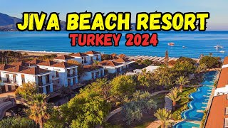 Hotel Jiva Beach Resort  Hotel Tour 2024 Fethiye Turkey [upl. by Ymia]