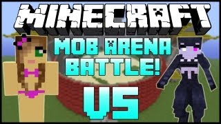 quotGIRLFRIEND VS ENDER DRAGON GIRLquot  Minecraft Mob Battle Arena  NEW GIRLFRIENDS MOD [upl. by Olivia378]