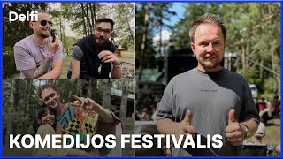 Švenčiam vasarą Šiame festivalyje publika šventė kartu su komikais [upl. by Eilzel]