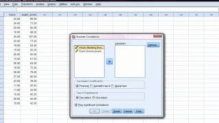 SPSS Tutorial Correlation and Regression [upl. by Frederica]