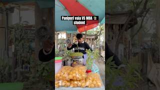 Panipuri vala VS MBA student  Vimal Gupta  funnyvideo panipuri foodie foodlover [upl. by Pilihp742]