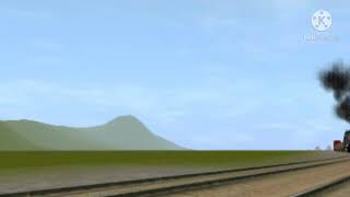 Trainz Android clinchfield 311 crash [upl. by Areema]