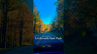 Beautiful Letchworth State Park letchworth fallcolors fallfoliage travel tour [upl. by Marcellina]